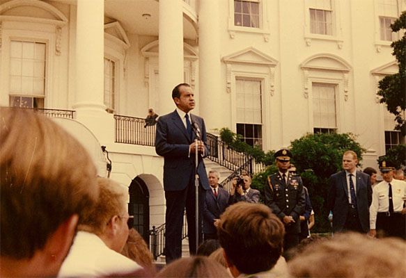 ニクソン大統領ホワイトハウス
